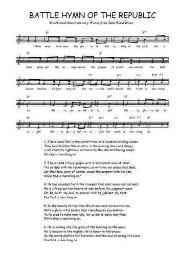 Battle hymn of the republic